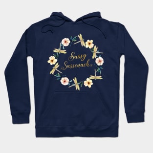 Sassy Sassenach Floral Hoodie